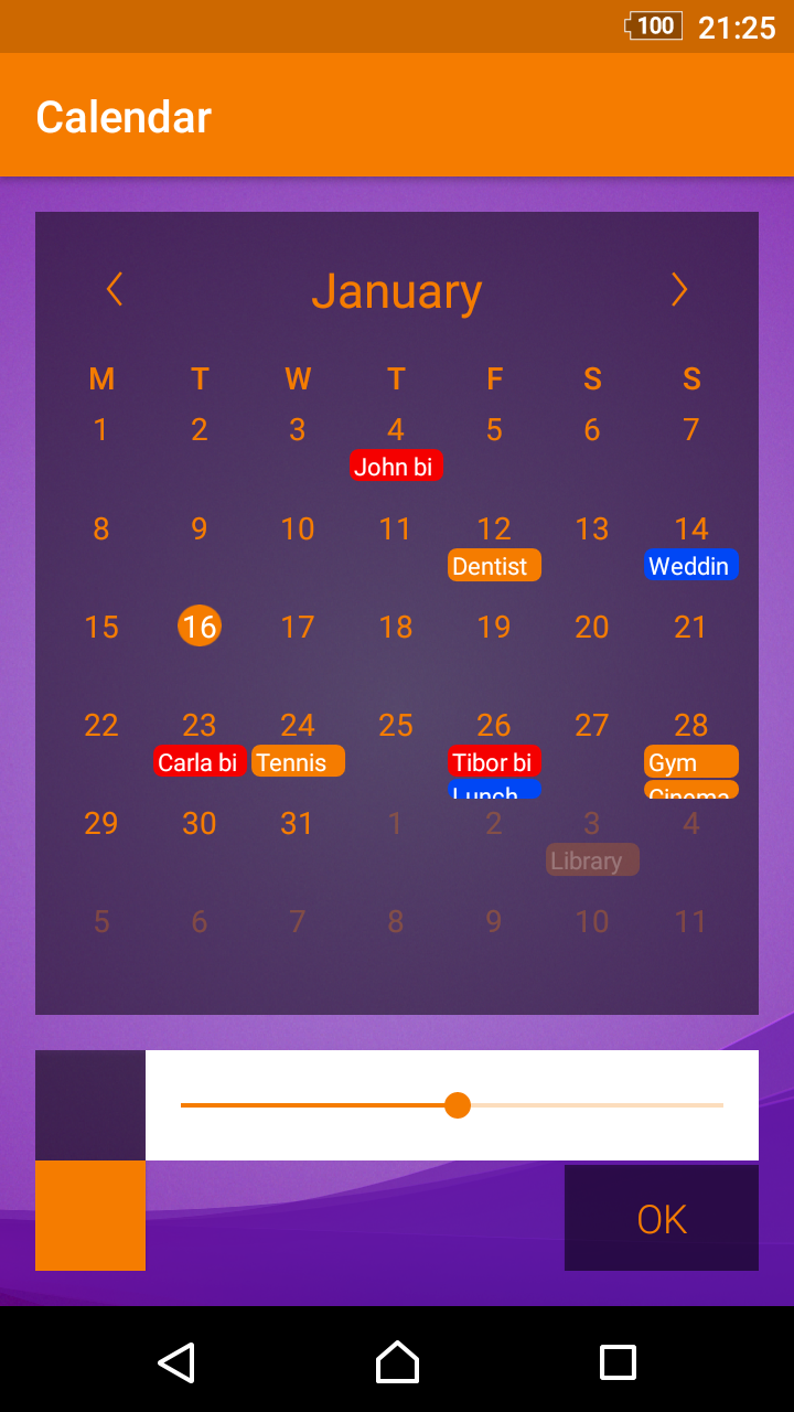 Android Calendar App Source Code Free Download yellowlol